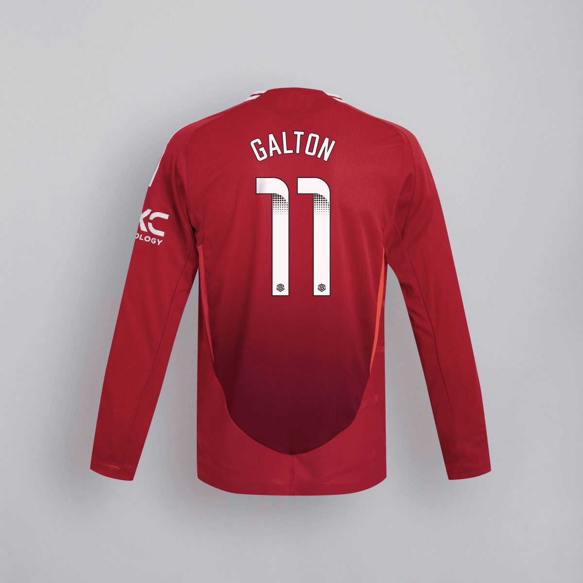 maglia da casa a maniche lunghe del manchester united 2425 – 11 leah galton Collezione | Maglie Ufficiali Man Utd