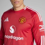maglia da casa a maniche lunghe del manchester united 2425 – 16 amad diallo Collezione | Maglie Ufficiali Man Utd