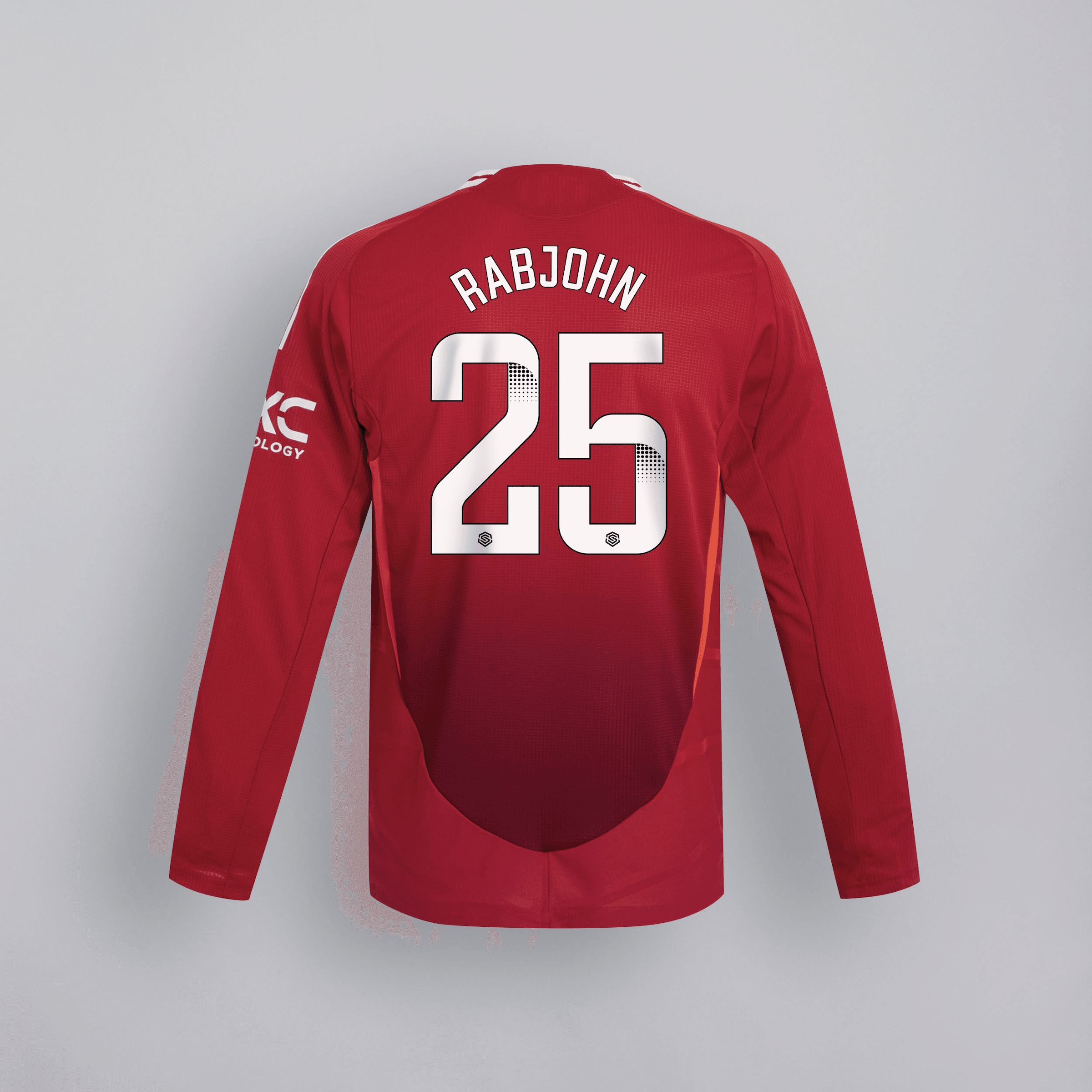 maglia da casa a maniche lunghe del manchester united 2425 – 25 evie rabjohn Collezione | Maglie Ufficiali Man Utd