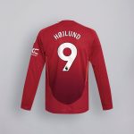 maglia da casa a maniche lunghe del manchester united 2425 – 9 rasmus højlund Collezione | Maglie Ufficiali Man Utd