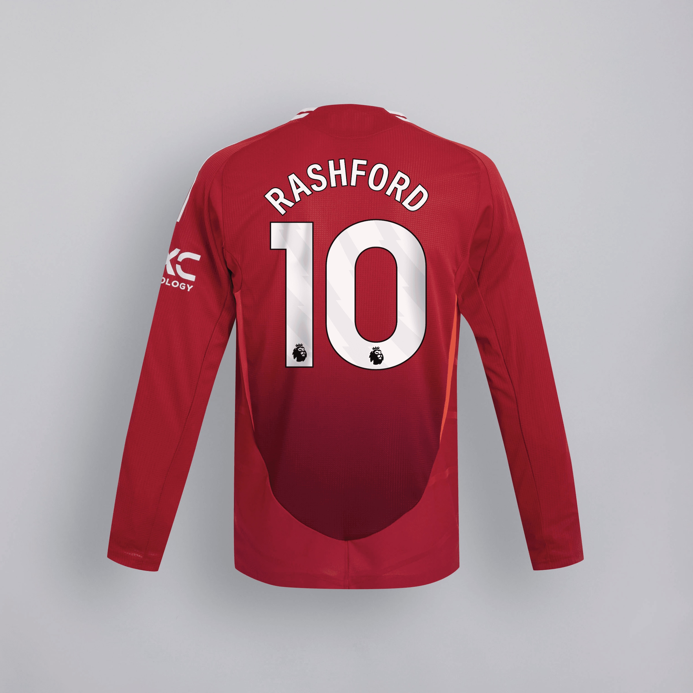 maglia da casa a maniche lunghe manchester united 2425 da bambino – 10 marcus rashford Collezione | Maglie Ufficiali Man Utd