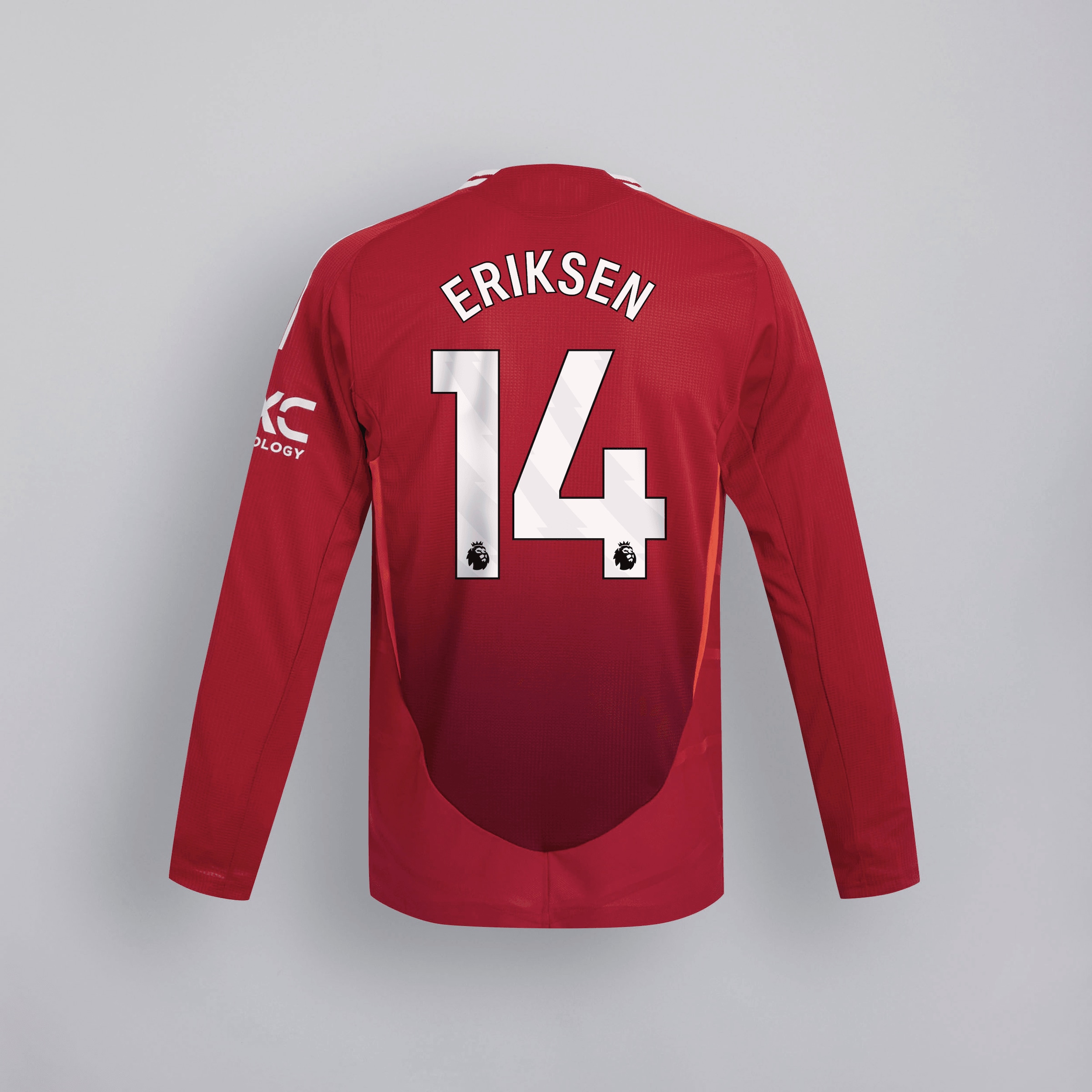 maglia da casa a maniche lunghe manchester united 2425 da bambino – 14 christian eriksen Collezione | Maglie Ufficiali Man Utd