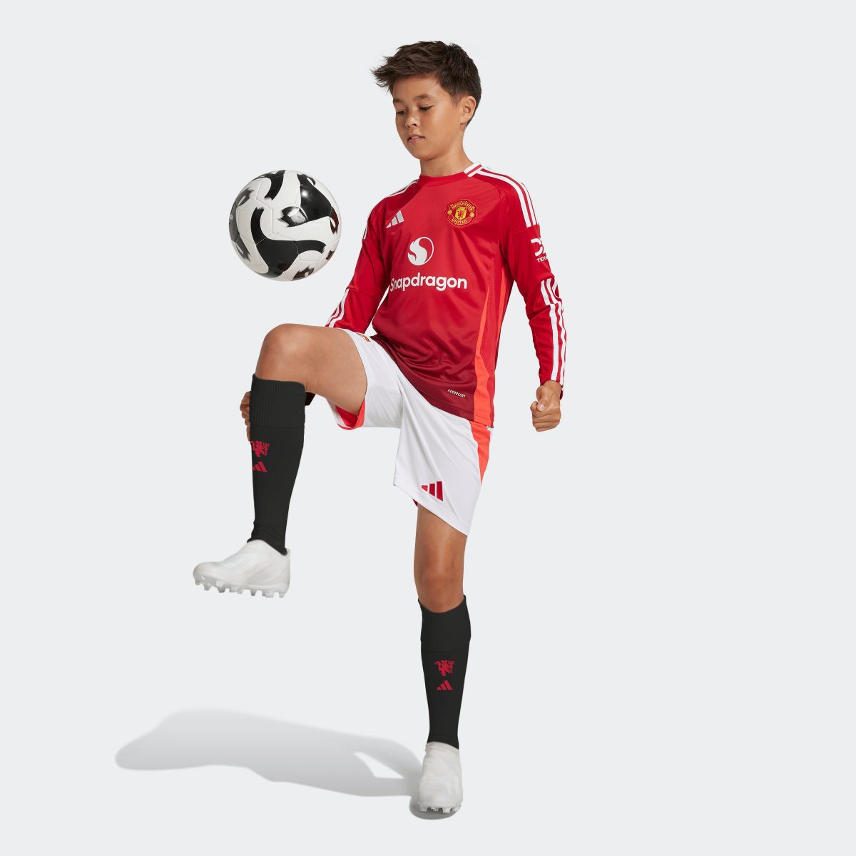 maglia da casa a maniche lunghe manchester united 2425 da bambino – 9 rasmus højlund Collezione | Maglie Ufficiali Man Utd
