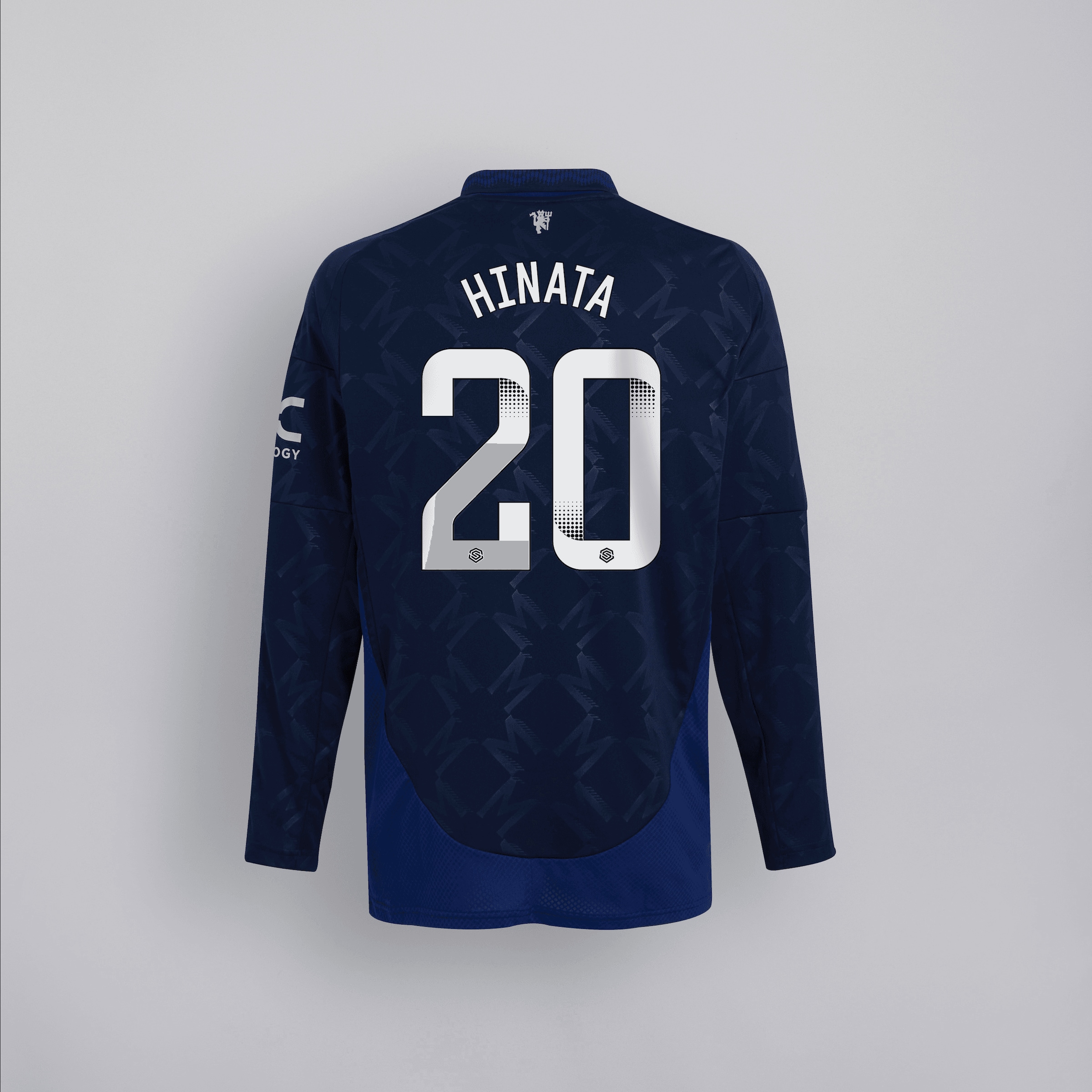 maglia da trasferta a manica lunga 2425 del manchester united – 20 hinata miyazawa Collezione | Maglie Ufficiali Man Utd