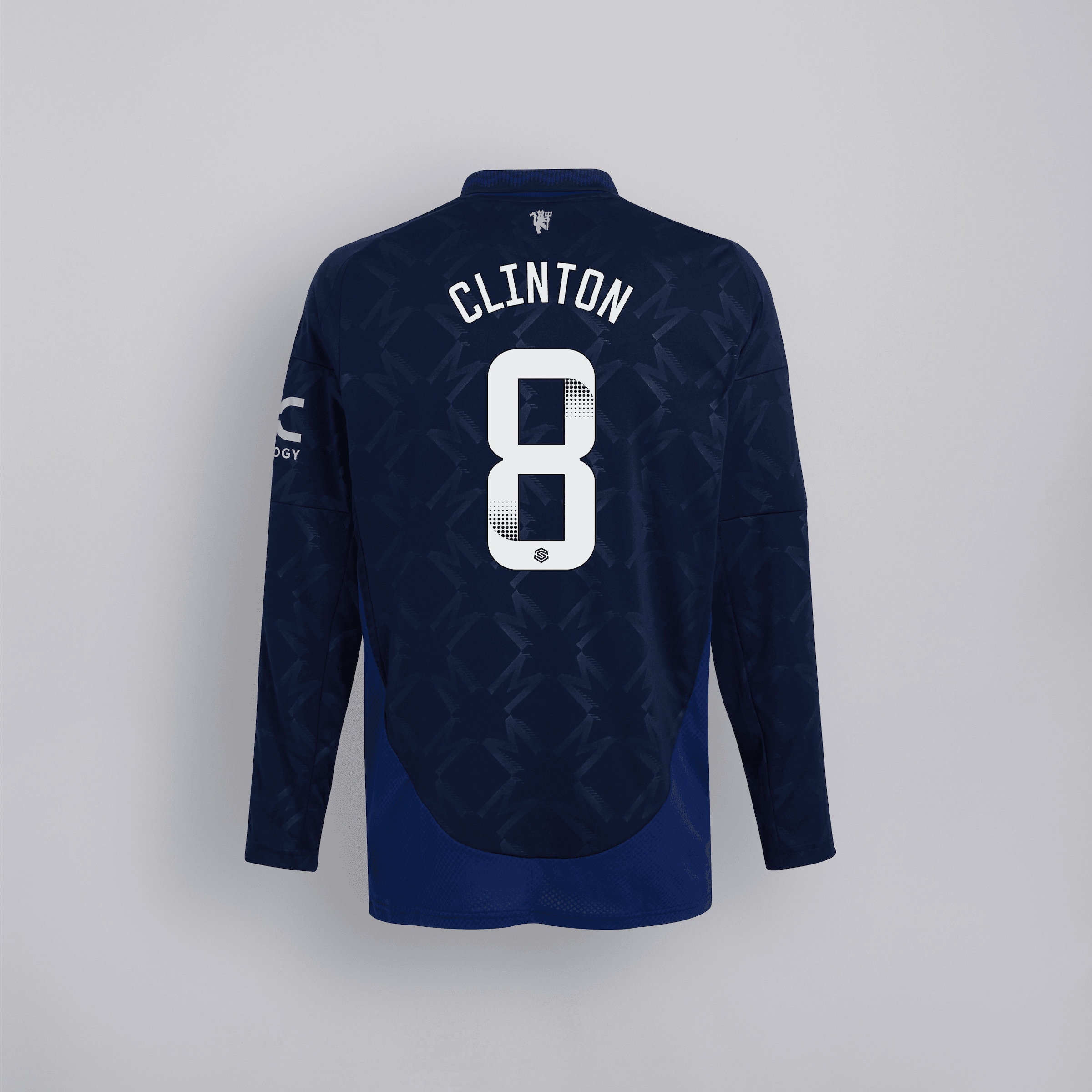 maglia da trasferta a manica lunga 2425 del manchester united – 8 grace clinton Collezione | Maglie Ufficiali Man Utd