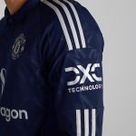 maglia da trasferta a manica lunga 2425 del manchester united – 9 rasmus højlund Collezione | Maglie Ufficiali Man Utd