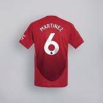 maglia home manchester united 2425 con stampa b.fernandes 8 epl e amp distintivo – 6 lisandro martínez Collezione | Maglie Ufficiali Man Utd