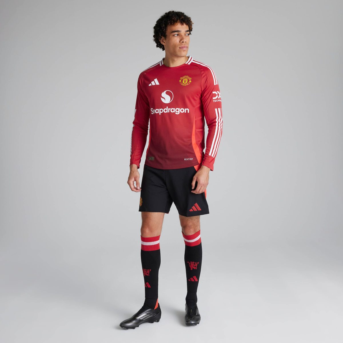 manchester united 2425 langarm home maglia autentica – 9 melvine malard Collezione | Maglie Ufficiali Man Utd